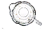 Jarra Lyor Palm Hand Paiting De Cristal 1,3l - Imagem 3