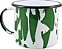CANECA AGATA EWEL 08 - DECORADA MARMORIZADO (VERDE) - 370ML - Imagem 1