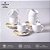 Conjunto C/ 6 Xícaras De Café Com Pires Coup Siciliana 112ml - Imagem 3