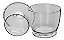 MANTEIGUEIRA FRANCESA DE VIDRO COM TAMPA PEARL 10,5CM X 10,5CM X 11CM WOLFF - Imagem 3