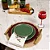 Conjunto 6 Sousplat Galles Gardenia Rouge Antique Copa&cia - Imagem 4