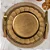 Conjunto 6 Sousplat Galles Gardenia Gold Antique Copa&cia - Imagem 2