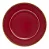 Conjunto 6 Sousplat Galles Hope  Vermelho 33cm - Copa E Cia - Imagem 1