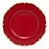 Conjunto 6 Sousplat Galles Angel Vermelho 33cm - Copa E Cia - Imagem 1