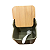 Saleiro Ceramica Com Tampa Bambu Havana Cuba 300ml - Imagem 1