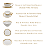 Prato Sobremesa De Porcelana Branco E Dourado Dubai 21cm - Imagem 7