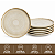 JG 6 Pratos Rasos 27,5cm Stoneware Bio Mirage Porto Brasil - Imagem 1