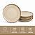 Jogo 6 Pratos Rasos 27,5cm Stoneware Bio Raio Porto Brasil - Imagem 1