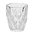 Kit 2 Copos Vidro Diamond Transparente 270ml - Imagem 2