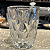 Kit 2 Copos Vidro Diamond Transparente 270ml - Imagem 1