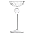Castiçal De Vidro Ondulado Pedestal 23x8 Cm Lilian Gift - Imagem 1
