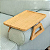 Bandeja Retangular Dobrável Para Braço Sofá 33cm X 23cm Lyor - Imagem 5