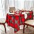 Toalha de Mesa Retangular 150x250m Antique Fascínio Argivai Xadrez Natal - Imagem 2