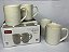 KIT 4 XÍCARAS CANECAS CAFÉ 90ml BRANCA VANILA - PAVIA - Imagem 1