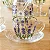 Xícara de Chá com Pires Lavanda Hand Painting 220ml Cristal Ecológico - Lyor - Imagem 3