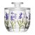 Manteigueira Francesa 10cm Lavanda Cristal Hand Painting Lyor - Imagem 1