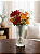 Vaso De Vidro Laço Furta Cor 12x23cm Lilian Gift - Imagem 4