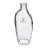 Vaso Organics 15cm Vidro Transparente Wolff - Imagem 1