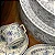 JOGO 4 XICARAS CAFE COM PIRES HORTENSIA 90ml AZUL - Imagem 6