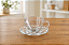 Jogo 4 Xícaras De Café 90ml Com Pires De Vidro Parruchieri Wellmix - Imagem 2