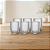 Jogo 6 Copos De Vidro 280ml Premium Bliss - Imagem 1