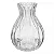 Vaso De Vidro 14x10cm Abstract Essencial Lyor - Imagem 4
