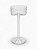 Castiçal Vidro Clear Liso Pedestal 15,5x6 Lilian Gift - Imagem 3