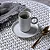 Jogo 6 Xícaras De Café 90ml Com Pires Basic Stoneware Snow - Imagem 3