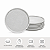 Conjunto 6 Pratos Sobremesa Basic Snow 19,5cm Porto Brasil - Imagem 1