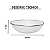 Saladeira Porcelana 26cm 1,6l Ryo Maresia Oxford - Imagem 2