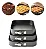Jogo 3 Formas Quadrada Antiaderente Fundo Removível To Bake Wellmix - Imagem 3