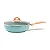 Frigideira Wok 28cm 3,4L Com Tampa Botanika Ceramic Life Brinox - Imagem 1