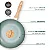 Frigideira Wok 28cm 3,4L Com Tampa Botanika Ceramic Life Brinox - Imagem 3