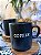 Jogo 2 Canecas de Ceramica 200ml Preto Domy Coffee Wellmix - Imagem 3