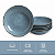 Jogo 6 Pratos Fundo 22,5cm Bio Breeze Stoneware Porto Brasil - Imagem 1