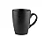 Caneca Wolff Cerâmica Preto 350ml - Imagem 1