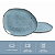 Jogo 2 Pratos Raso Oval 31,5cm Breeze Stoneware Porto Brasil - Imagem 1