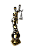 Figura Decorativa Estatua Dama da Justiça 24x7,5cm Wolff - Imagem 1