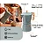 Cafeteira Moka Italiana 300ml Verona Verde 6 Xícaras de Café - Imagem 7