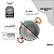 Jogo de Panela 7PC Easy Gris Indução Rev. Ceramico Brinox - Imagem 4