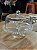 Boleira Prato P/ Bolo 24,5x⌀29cm Pé e Tampa Coração Cristal Lyor - Imagem 2