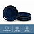 JG 6 Pratos Sobremesa 19,5cm Stoneware Daily Happy Porto Brasil - Imagem 1