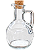 Azeiteiro Garrafa Para Azeite 180ml Vidro Tampa Rolha Lyor - Imagem 1