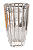 Jogo 6 Copos 415ml Cristal Ecológico Bangkok Wolff - Imagem 5