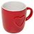 Caneca Heart 170ml Coração Vermelho Cerâmica Lyor - Imagem 1