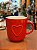 Caneca Heart 170ml Coração Vermelho Cerâmica Lyor - Imagem 4