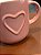 Caneca Heart 170ml Coração Rosa Cerâmica Lyor - Imagem 3