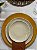 Conjunto 6 Sousplat 33cm Opala Dourado Lyor - Imagem 4