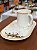 Prato de Lanche e Caneca 380ml Cerâmica Aquarelle Pinhas Copa&Cia - Imagem 5