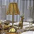 Luminária de Mesa Abajur 30x13cm Tátil Rattan Gold Copa&Cia - Imagem 2